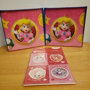 Hallmark Super Mario Bros (Set of 2) + American Greetings Valentines Day Cards
